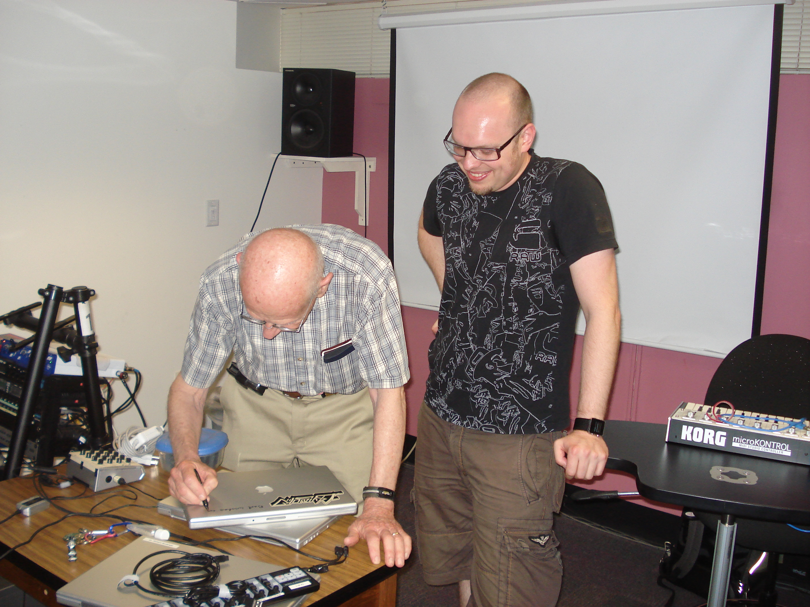 Max Mathews and Johannes Bochmann